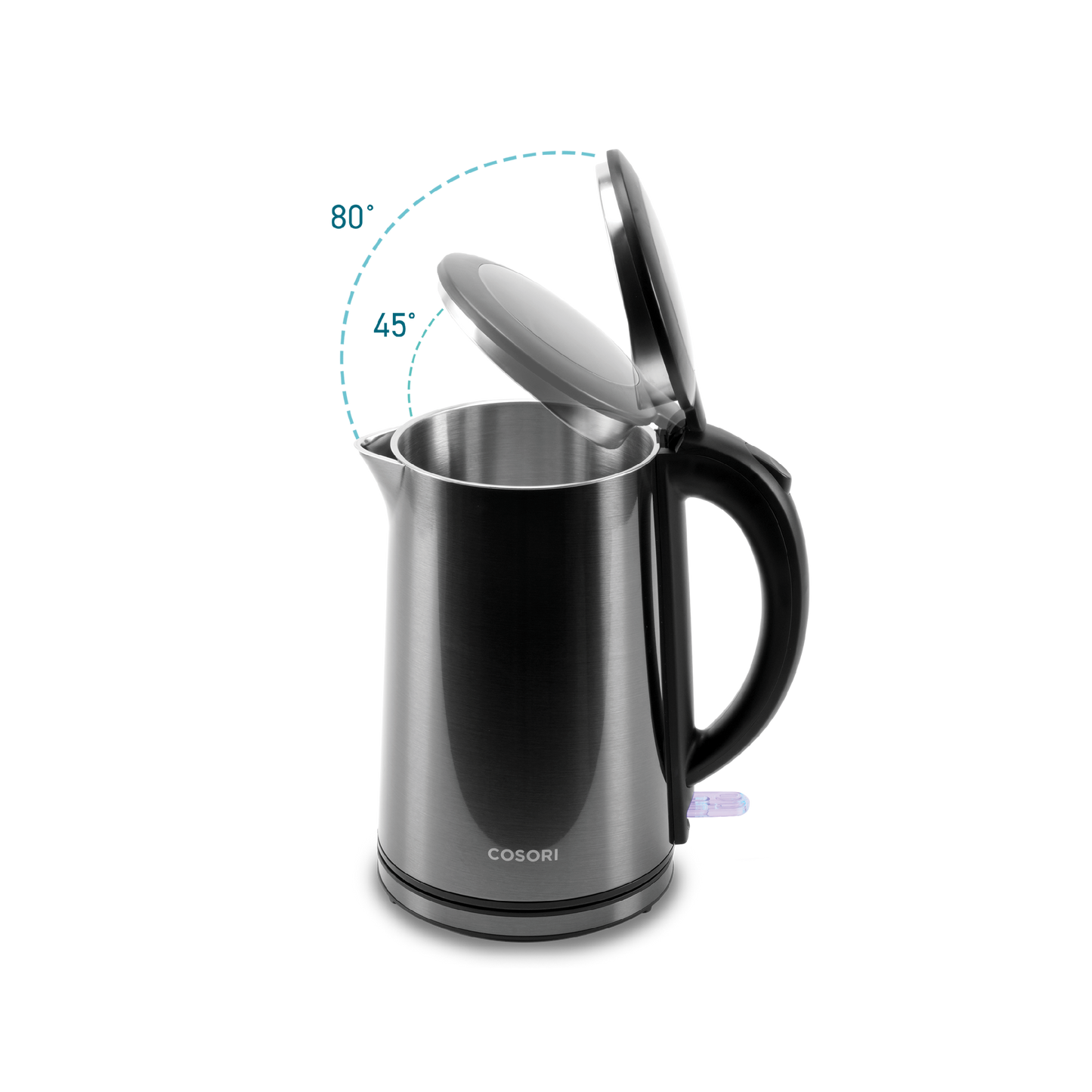 Double-Wall Stainless Steel Electric Kettle