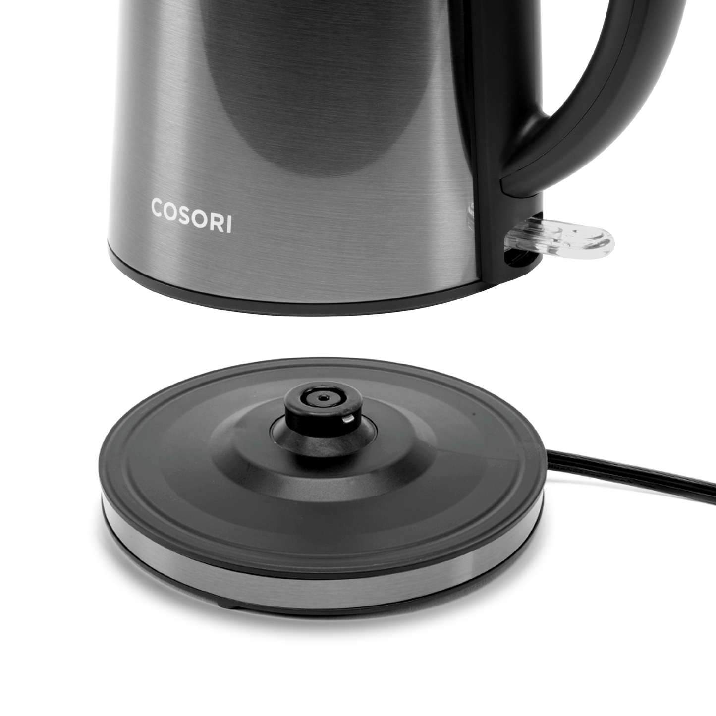 Double-Wall Stainless Steel Electric Kettle