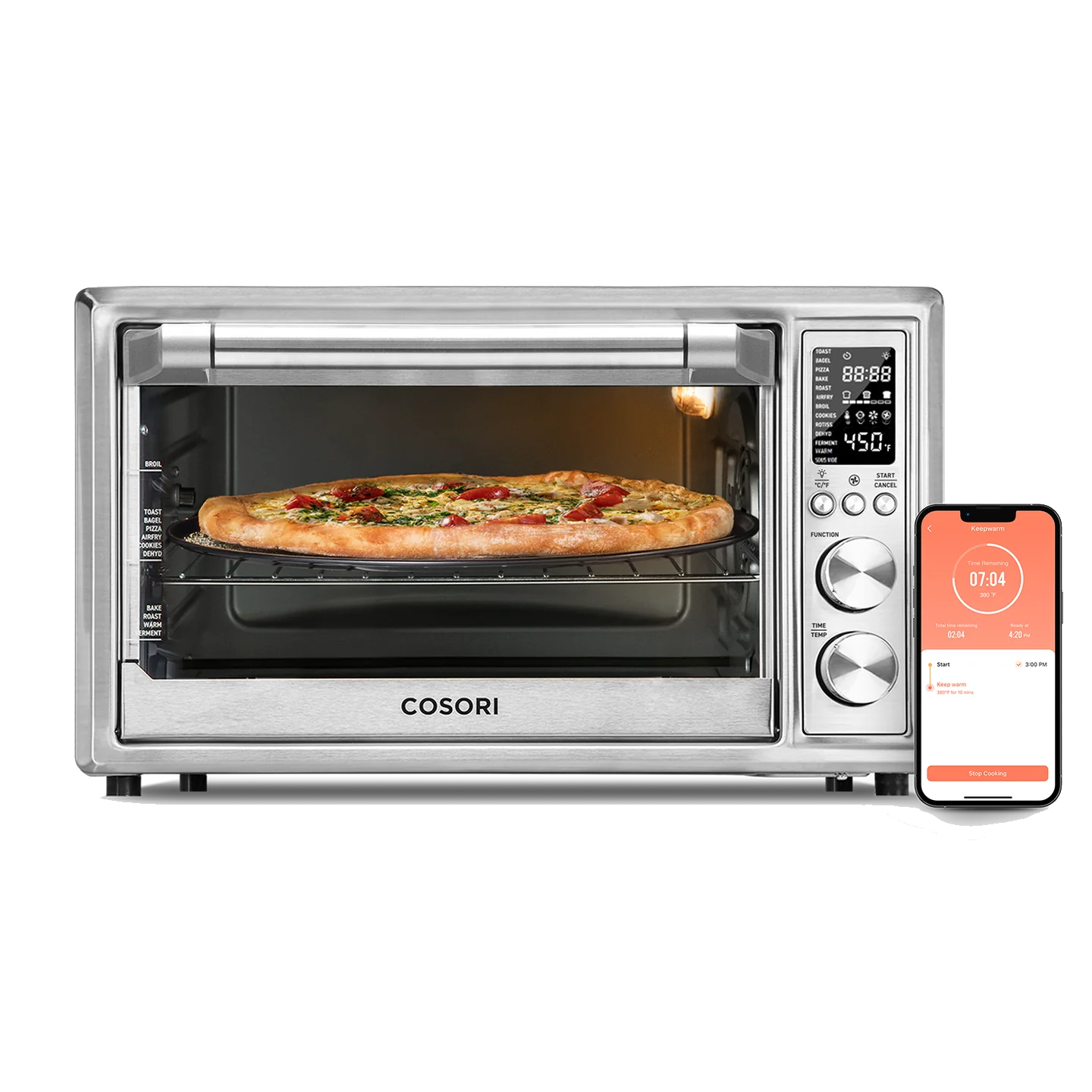 30 Liter Smart Air Fryer Toaster Oven